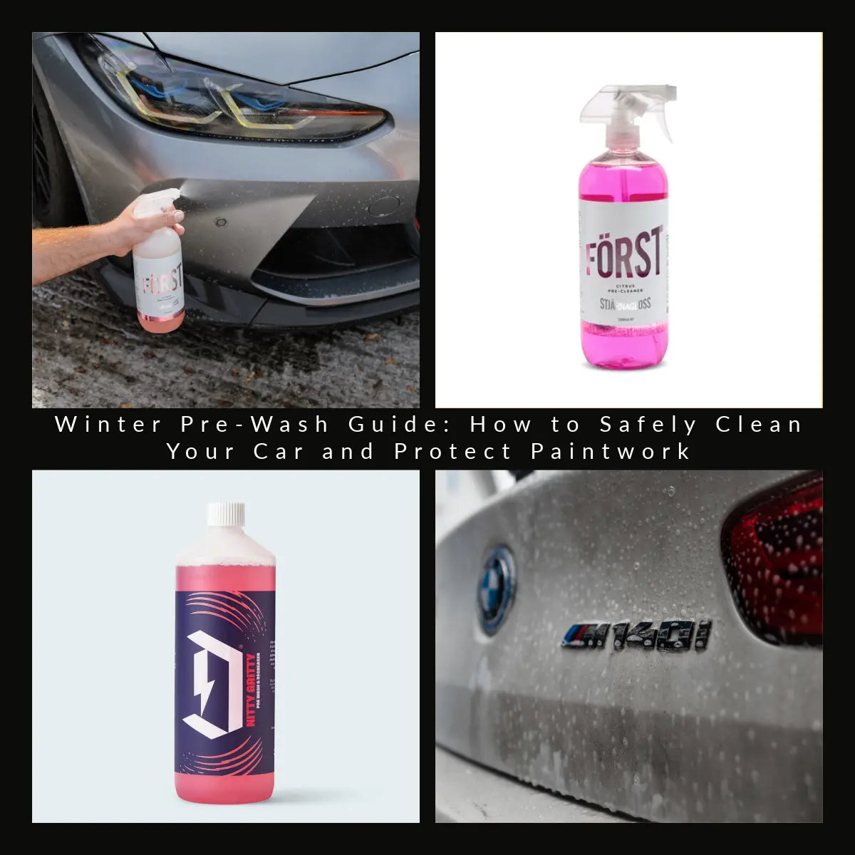Winter Pre-Wash Guide: How to Safely Clean Your Car and Protect Paintwork