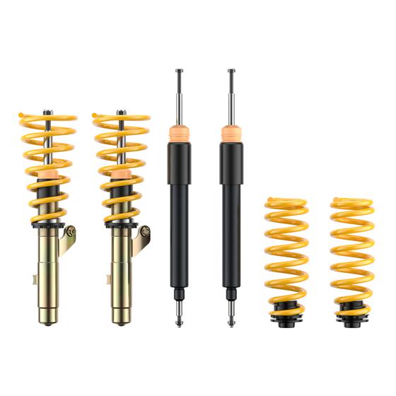 ST Coilovers ST X galvanized steel (with fixed damping) - BMW 1 Series E81 / E82 / E87 ST Suspension