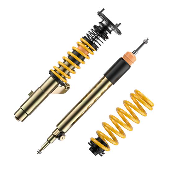 ST XTA plus 3 coilover suspension, galvanised steel (damping adjustable with top mounts) - BMW 1 Series E81 / E82 / E87 ST Suspension
