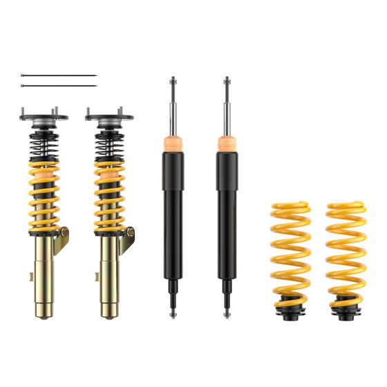 ST Coilovers ST XTA galvanized steel (adjustable damping with top mounts) - BMW 1 Series E81 / E82 / E87 ST Suspension