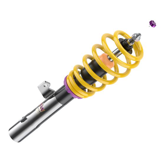 KW Coilover suspension V2 comfort - BMW 1 Series E81 / E82 / E87 KW Suspension