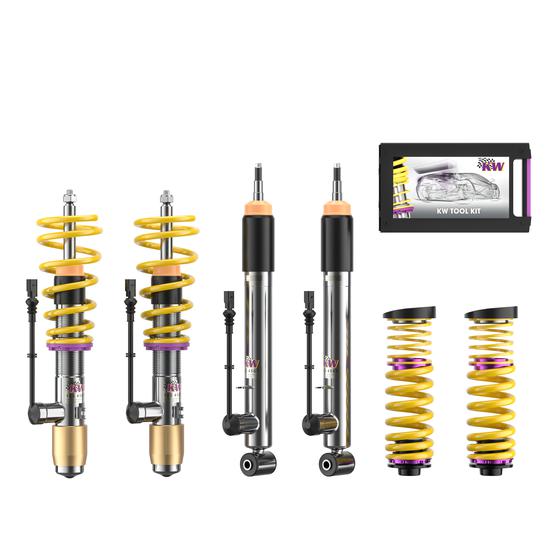 KW DDC - ECU coilovers inox - BMW 1 Series E82 KW Suspension