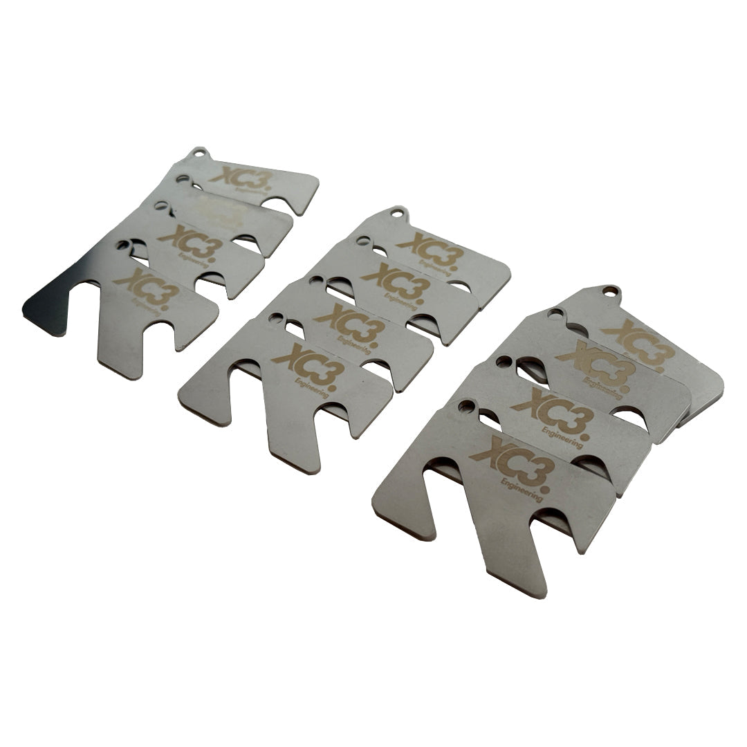 Porsche 911 997 GT3 / GT3 RS Front Camber Shim Kit | XC3 Engineering XC3 Engineering