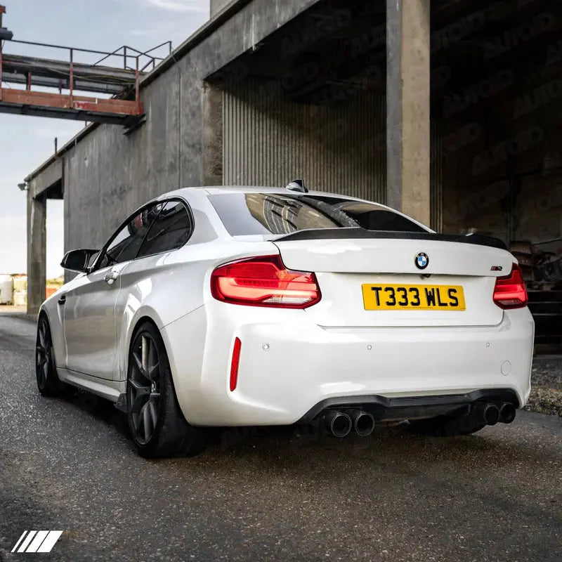 BMW M2 F87 & 2 Series F22 Carbon Fibre CS Rear Spoiler by FORM (2014-2021) FORM