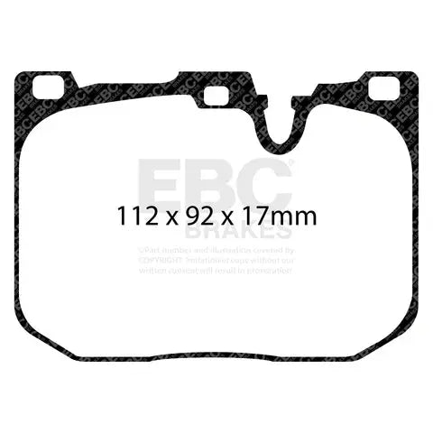 BMW M235i EBC Brakes RPX Racing Pad (Front) EBC Brakes