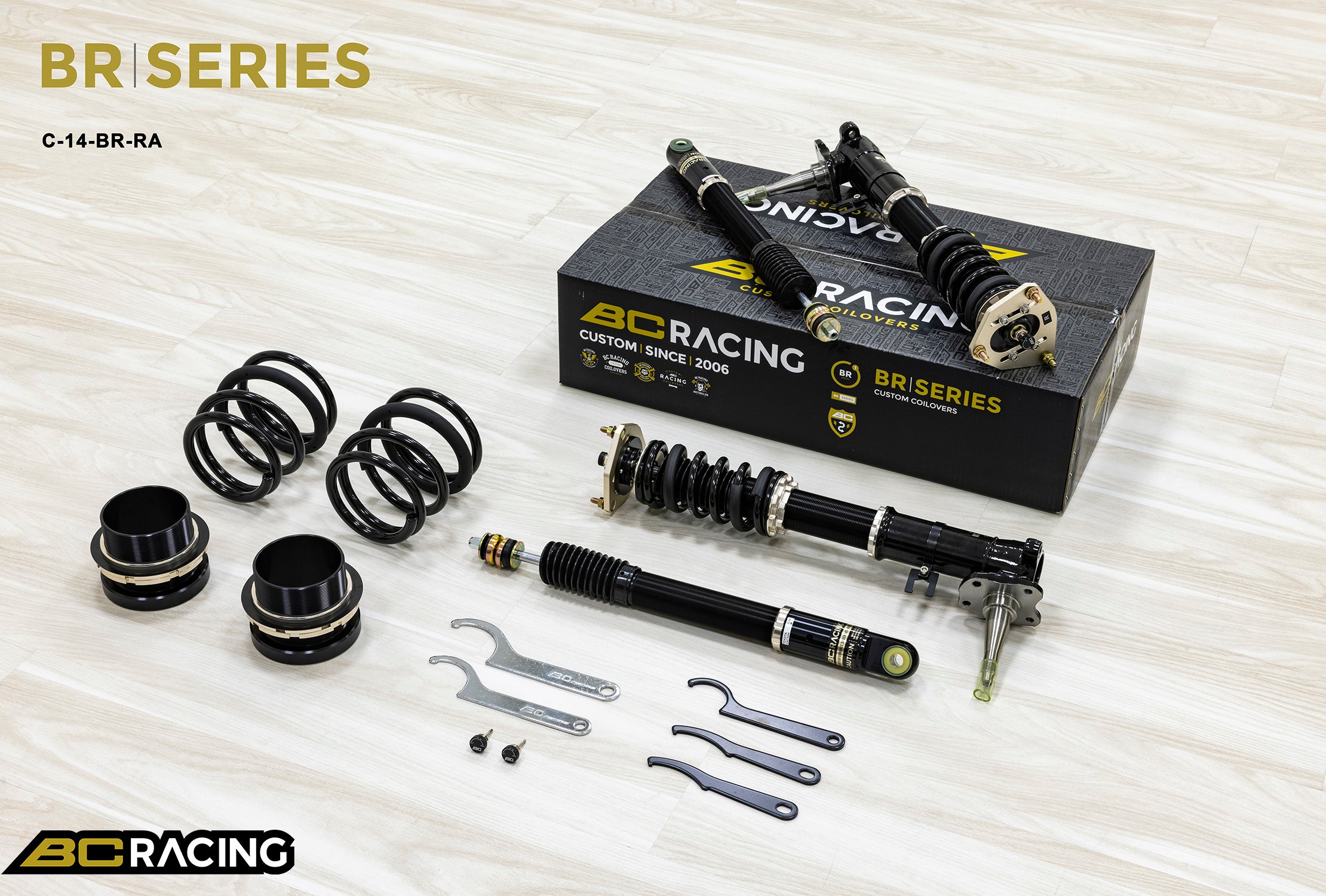 BC Racing BR Series - Toyota Corolla AE86 (1983-1987) (With Spindle)