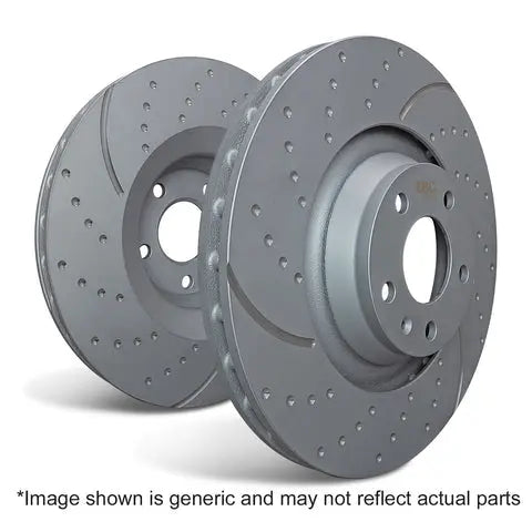 EBC Brakes Pad and Disc Kit (PD13KF480) (Front) EBC Brakes