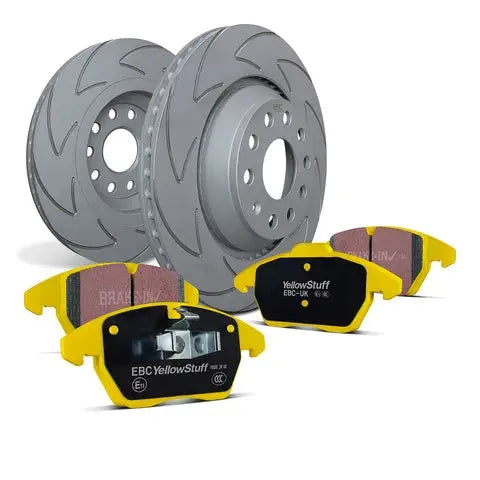 EBC Brakes Pad and Disc Kit (PD18KR047) (Rear) EBC Brakes