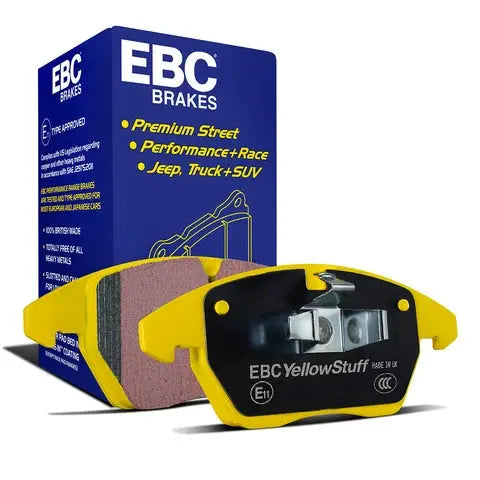 EBC Yellowstuff 4000 Series Street and Track Brake Pad Set (DP41388R) (Front) EBC Brakes