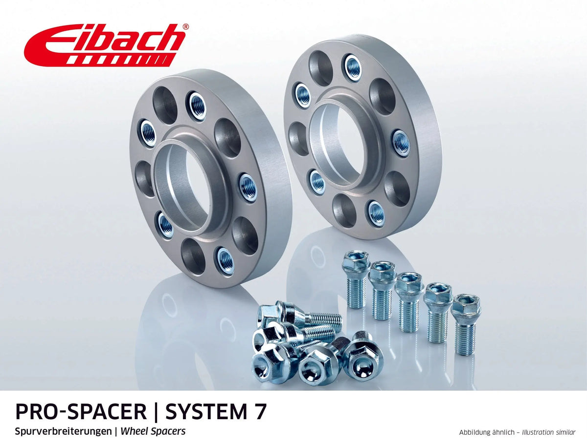 Eibach Pro-Spacer Kit (Pair Of Spacers) 30mm Per Spacer (System 7) S90-7-30-059 (Silver) Eibach Shop