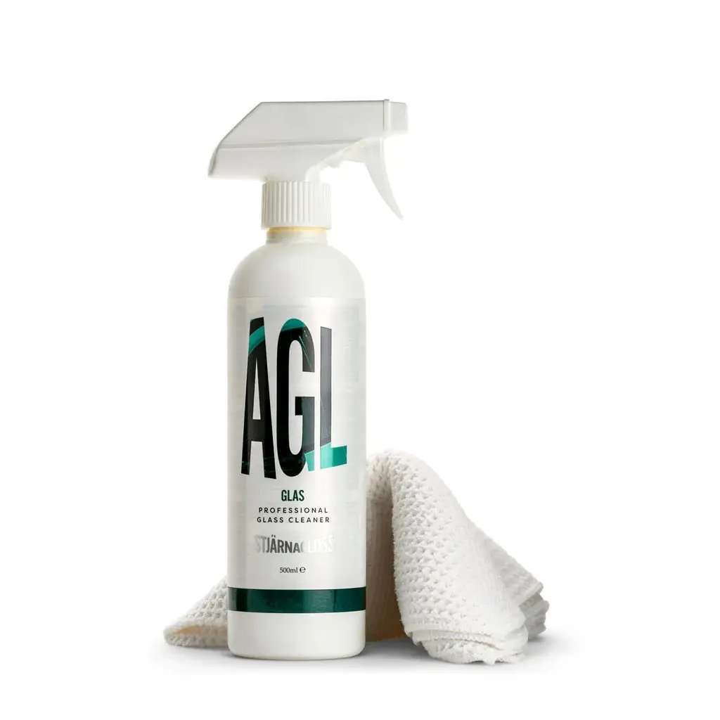 Stjarnagloss Glass Kit - Glas Spray and Glass Cleaning Cloth Stjarnagloss