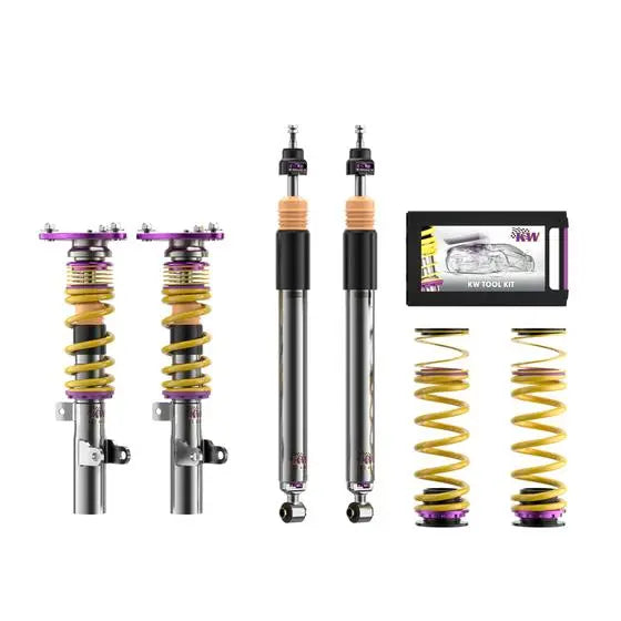 KW Coilover suspension V3 Clubsport incl. top mounts - Honda Civic Hatchback (FC, FK) KW Suspension