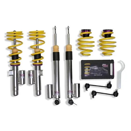 KW Coilover suspension V3 inox - BMW E46 M3 Coupe KW Suspension