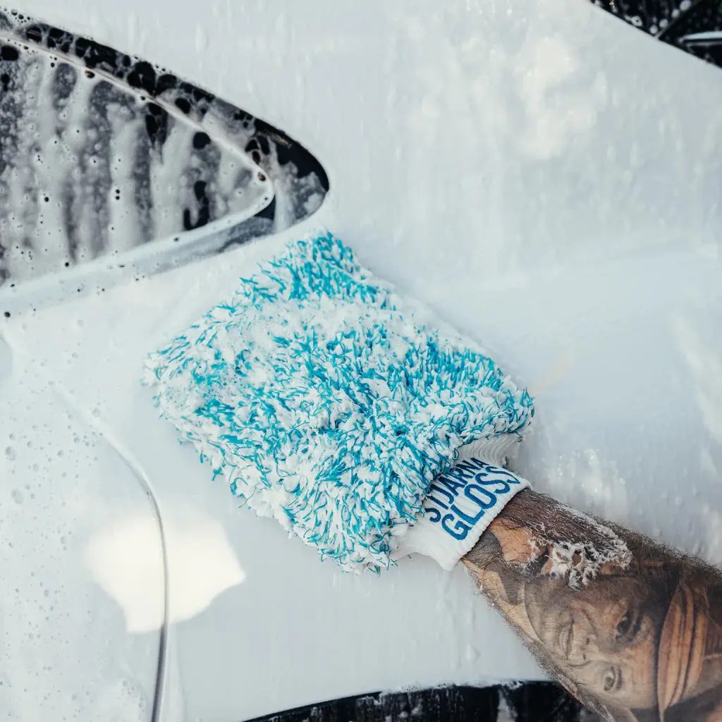 Stjarnagloss Lurvig - Microfibre Car Wash Mitt Stjarnagloss