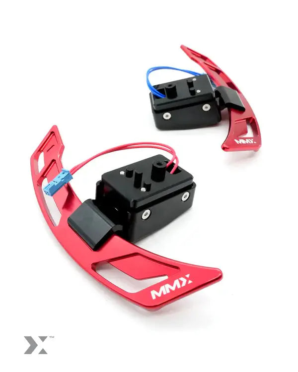 MMX Gear shift paddles | G Series Inc. LCI | Titanium Magnetic Paddle Inc Fitting kit MMX