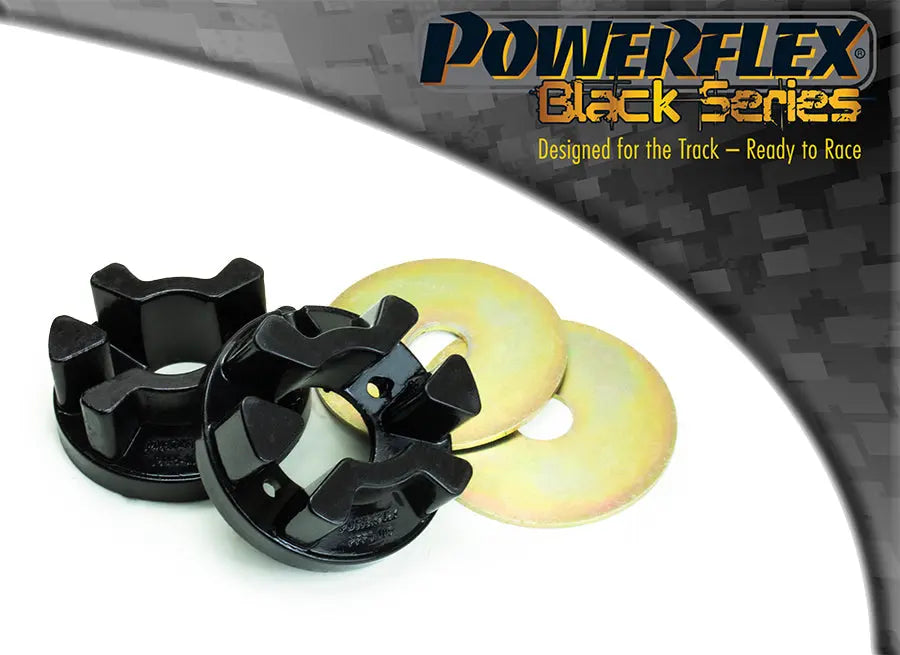 Powerflex Black Series Upper Engine Mount Large Bush Insert PFF5-105BLK Mini Generation 1 R50/52/53 Powerflex