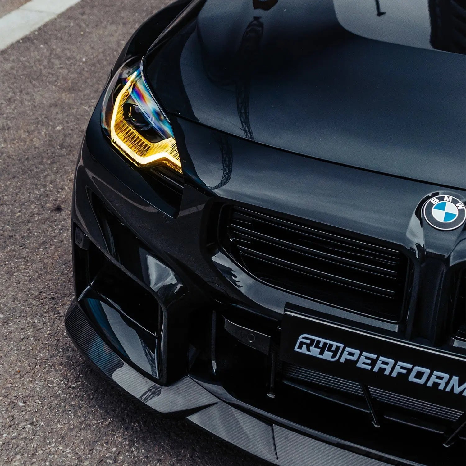 R44 BMW M2/2 Series CSL Yellow Daytime Running Lights LED Module Set (G87/G42) R44 Performance