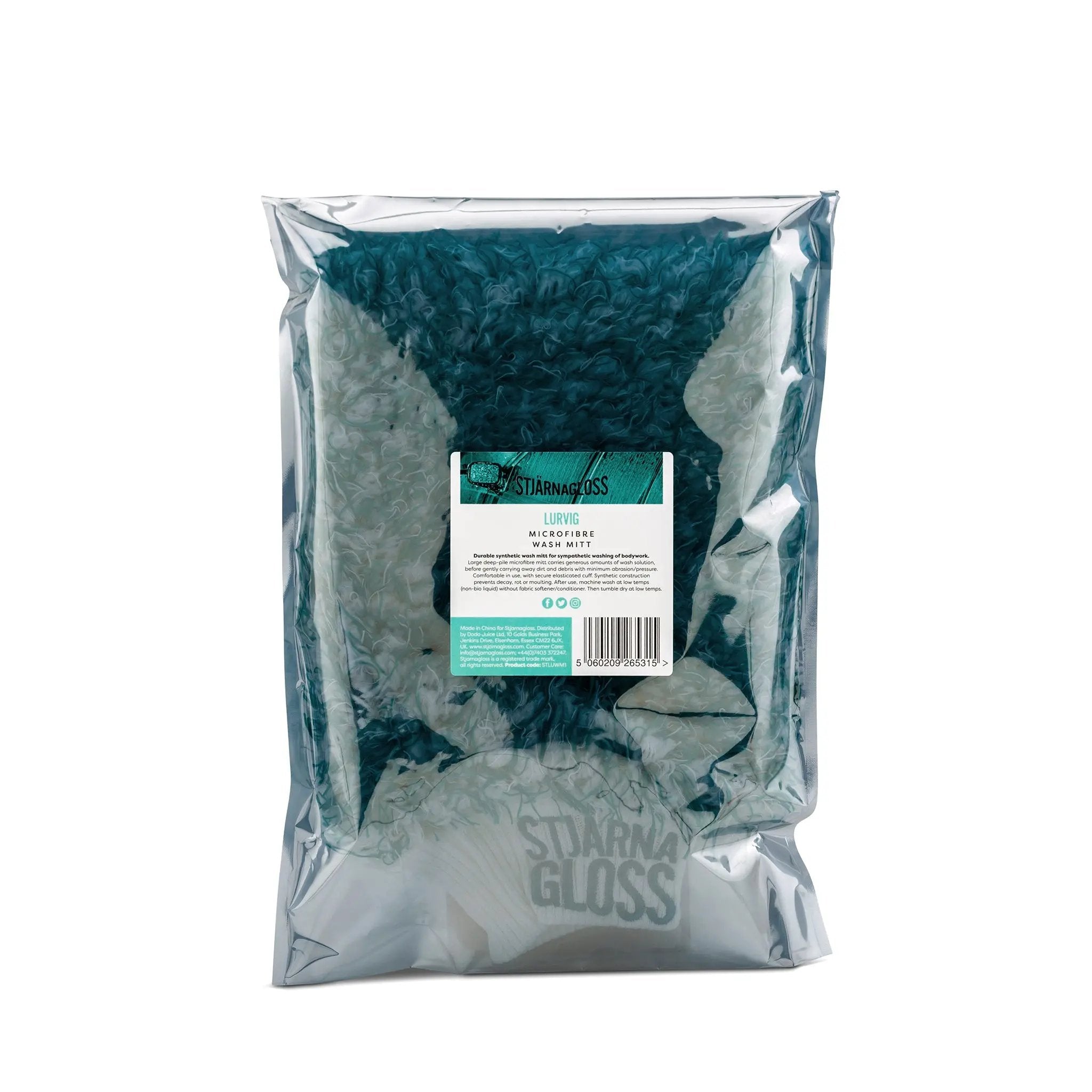 Stjarnagloss Lurvig - Microfibre Car Wash Mitt Stjarnagloss