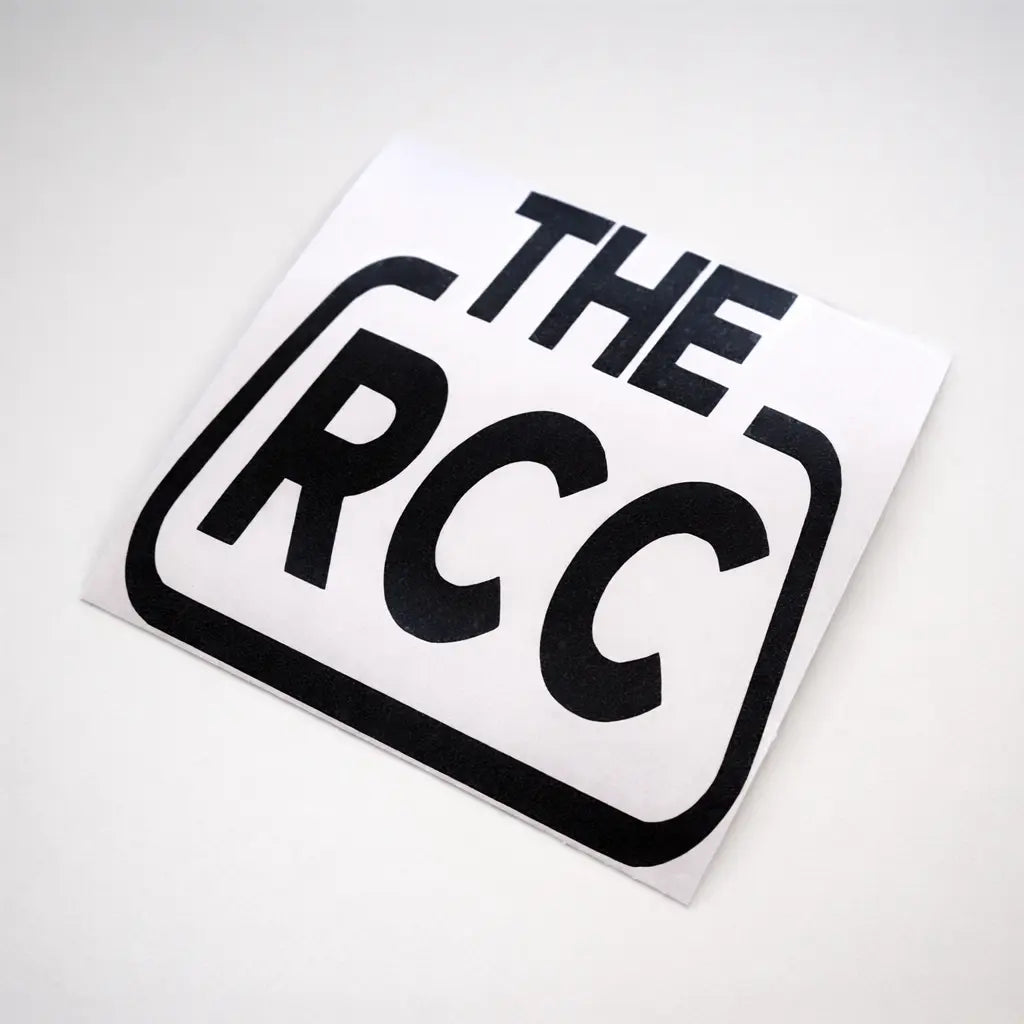 The Rosso Corsa Collective Square Sticker The Rosso Corsa Collective