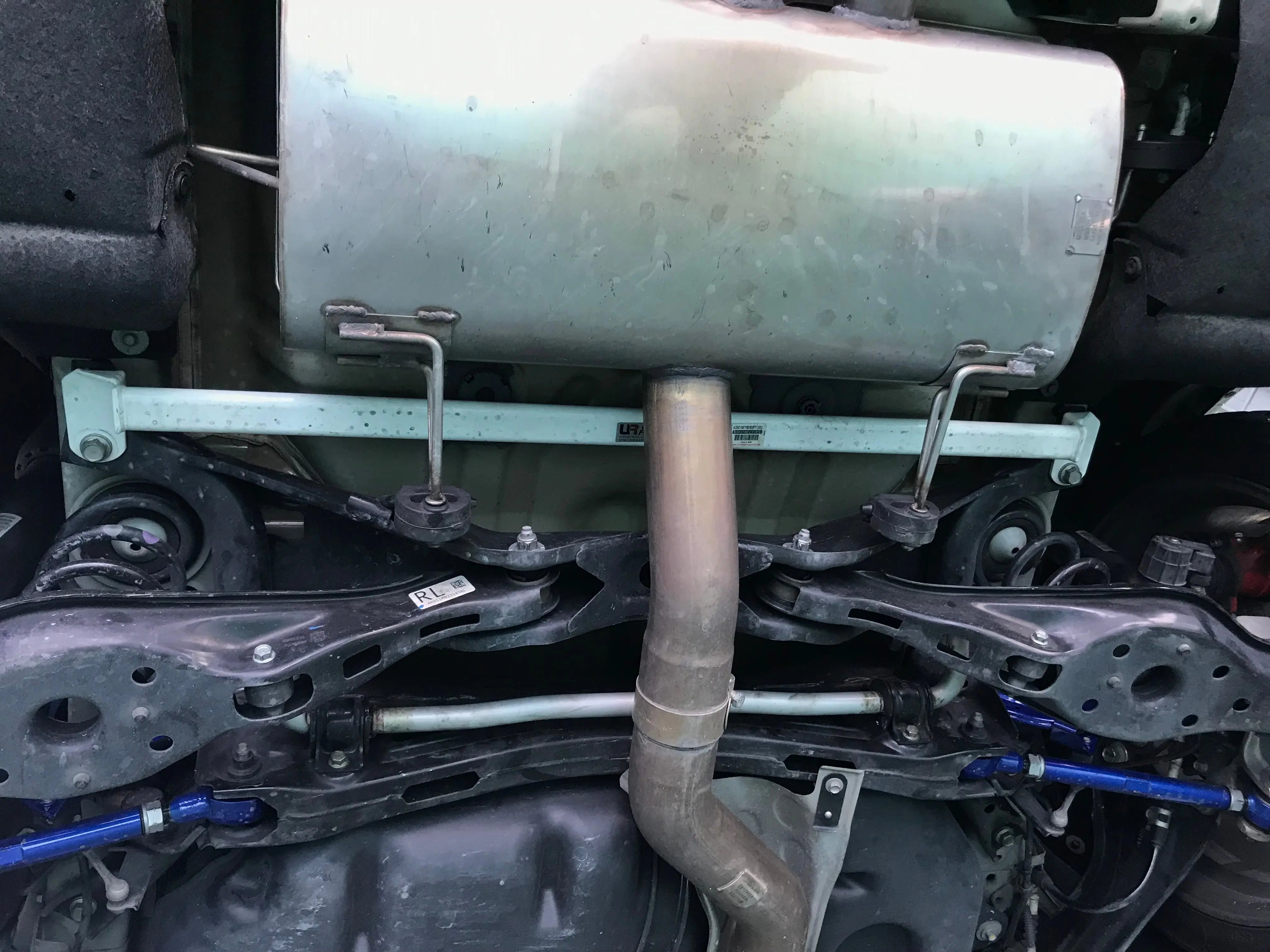 Ultra Racing HONDA CIVIC TYPE R 5TH GEN (FK8) 2.0T 2WD 2017-2021 Rear Lower Brace Ultra Racing