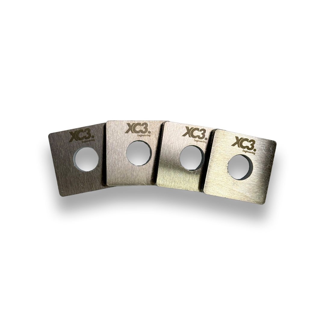 BMW M3 E9X E92 Rear Toe Lockout Shims | XC3 Engineering XC3 Engineering