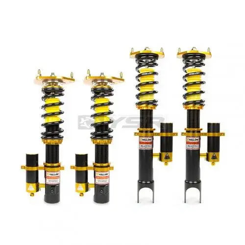 YSR Club Performance 3-Way Coilovers Volkswagen Scirocco R 09-UP - 2WD Yellow Speed Racing