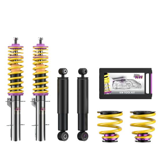 KW Coilover suspension V1 inox - Audi TT 8N (1998-2006)
