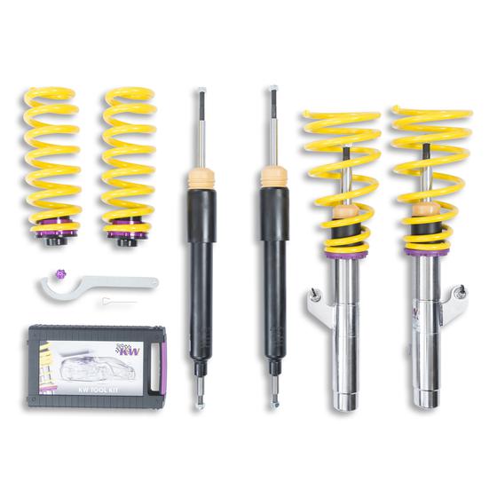 KW Coilover suspension V1 inox - BMW 1 Series E81 / E82 / E87 KW Suspension