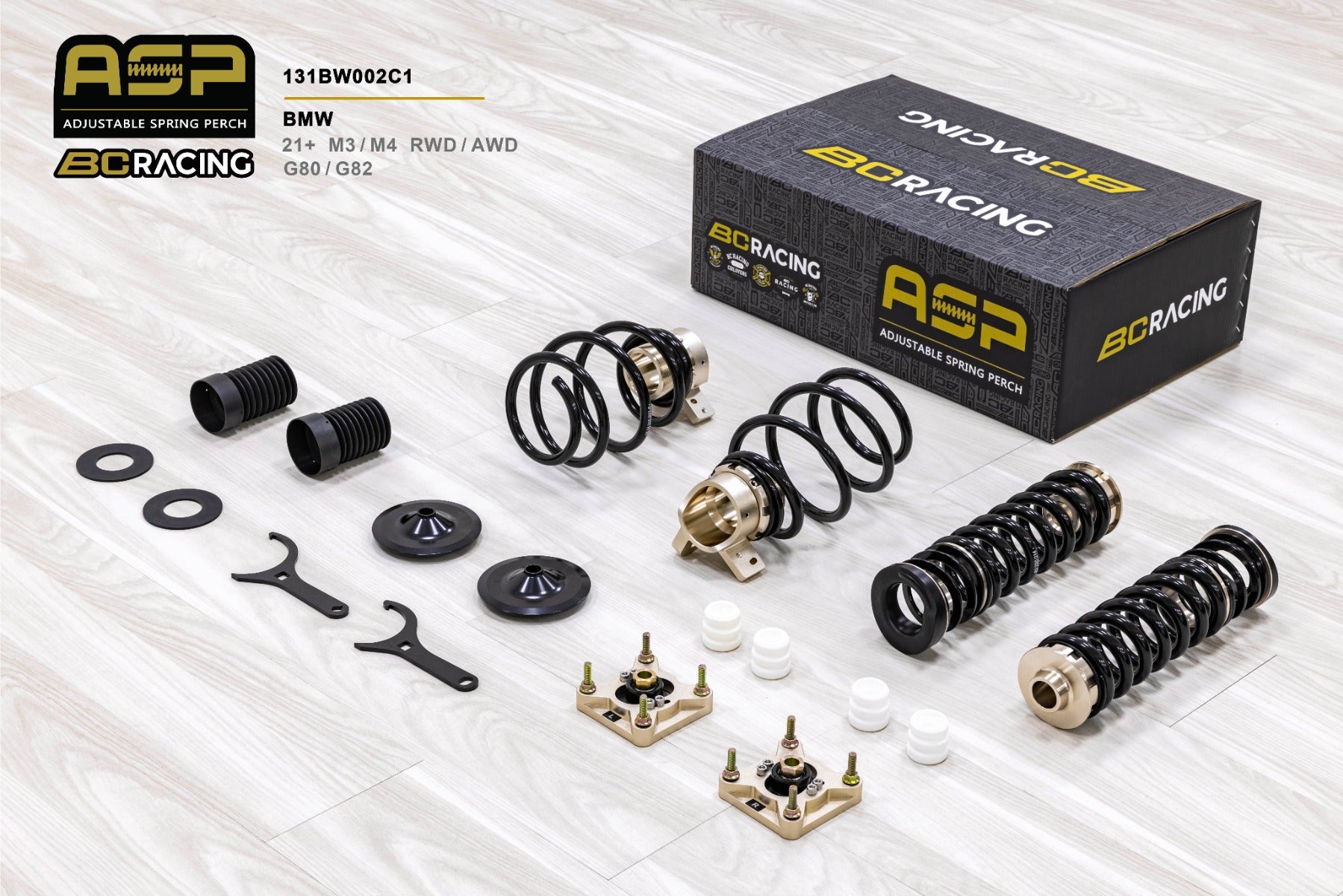 BC Racing ASP Suspension - BMW 3/4 Series M3 M4 RWD/AWD G80 G82 (2021+)
