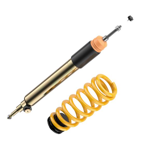 ST XTA plus 3 coilover suspension, galvanised steel (damping adjustable with top mounts) - BMW 1 Series E81 / E82 / E87 ST Suspension