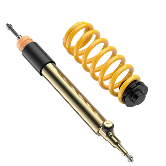 ST XTA plus 3 coilover suspension, galvanised steel (damping adjustable with top mounts) - BMW 1 Series E81 / E82 / E87 ST Suspension
