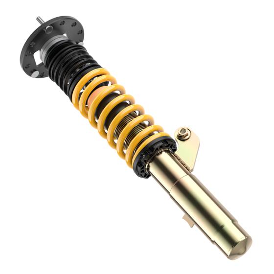 ST Coilovers ST XTA galvanized steel (adjustable damping with top mounts) - BMW 1 Series E81 / E82 / E87 ST Suspension