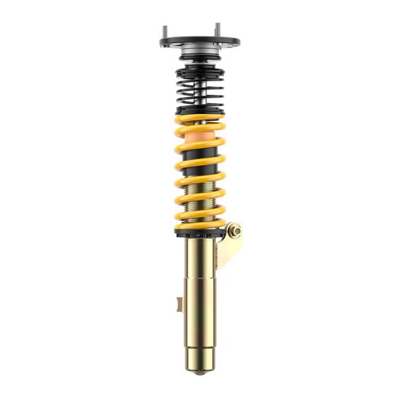 ST Coilovers ST XTA galvanized steel (adjustable damping with top mounts) - BMW 1 Series E81 / E82 / E87 ST Suspension