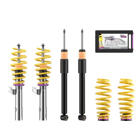 KW Coilover suspension V2 inox (incl. deactivation for electronic dampers) - Mini Cooper F56 (For cars with EDC)