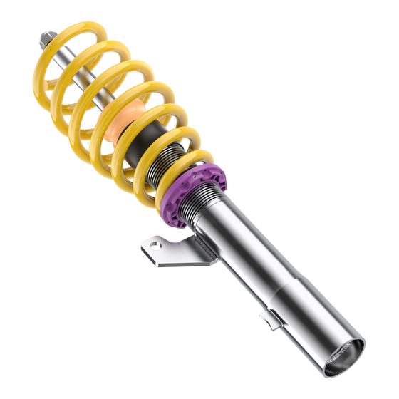 KW Coilover suspension V2 inox - BMW 1 Series E81 / E82 / E87 KW Suspension