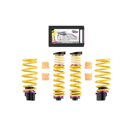 KW height-adjustable springs kit (Lowering springs) - BMW F87 M2 Incl Competition