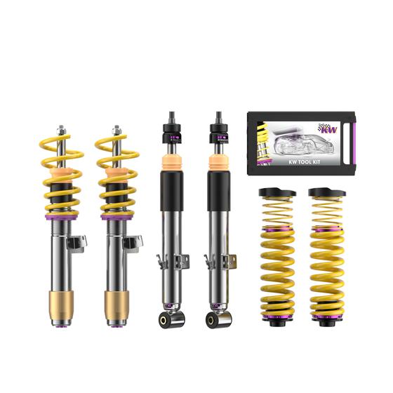 KW Coilover suspension V3 inox (incl. deactivation for electronic dampers) - BMW G87 M2