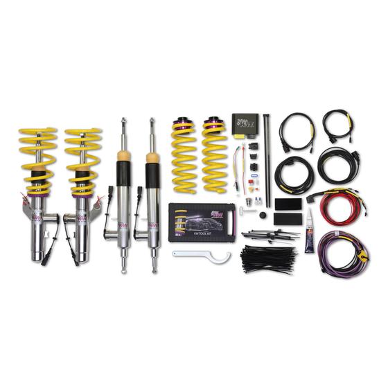 KW DDC - ECU coilovers inox - BMW 1 Series E81 / E87 KW Suspension