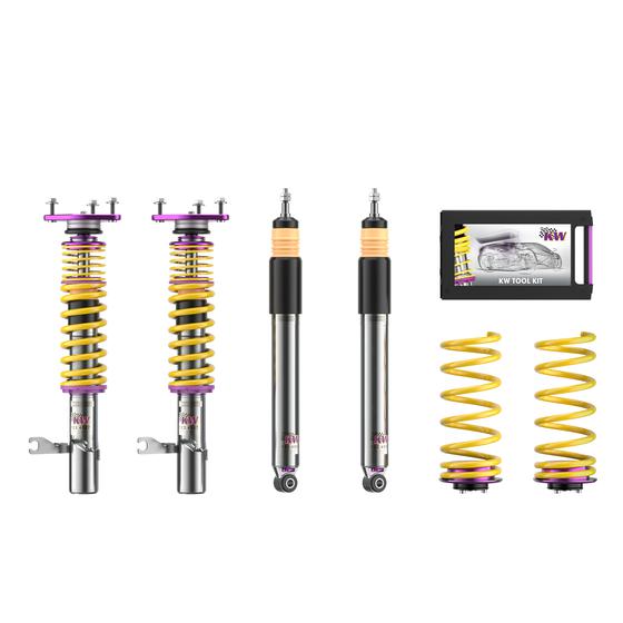 KW Coilover suspension V3 Clubsport incl. top mounts - Audi TT 8N (1998-2006)