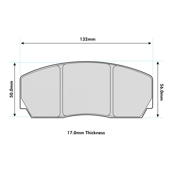 BRSCC BMW Super Cup  Front brake pads F21 8223 PBS Brakes