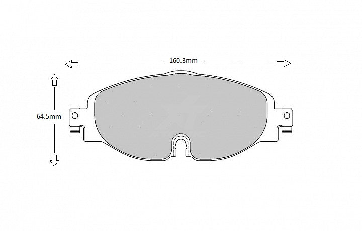 VOLKSWAGE GOLF PBS Performance Brake pads 2012> on 8638 PBS Brakes