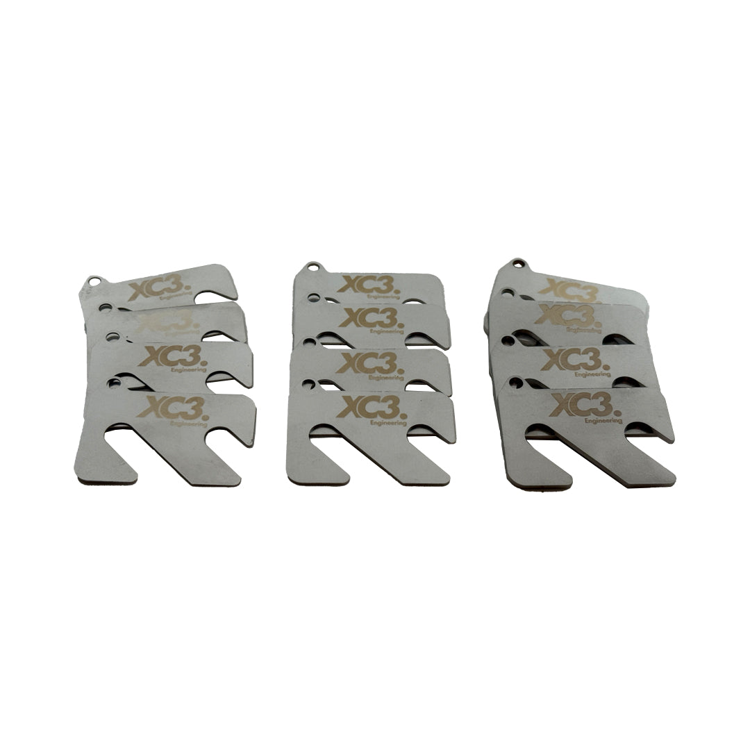 Porsche 911 997 GT3 / GT3 RS Front Camber Shim Kit | XC3 Engineering XC3 Engineering