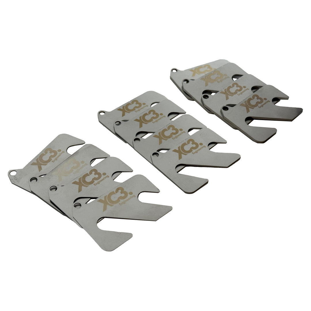 Porsche 911 997 GT3 / GT3 RS Front Camber Shim Kit | XC3 Engineering XC3 Engineering