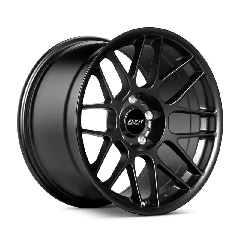 Apex ARC-8 Alloy Wheel 17x8.5 ET40 5x120 Satin Black 72.56mm CB Apex Wheels