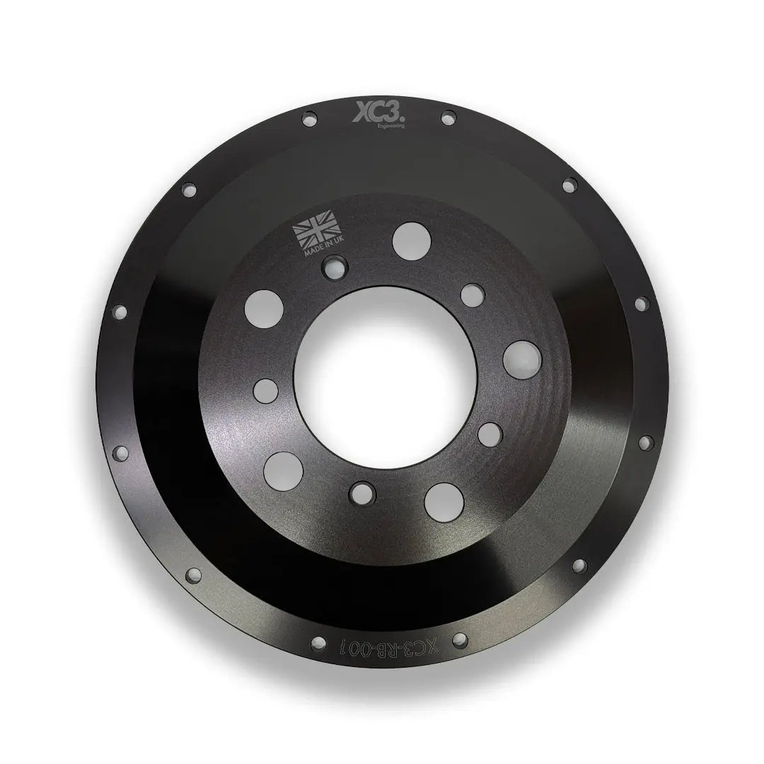 VW Golf GTI / R MK7 BTCC Custom Rotor Bells – 368 mm × 36 mm for AP Racing CP9660 Calipers | XC3 Engineering