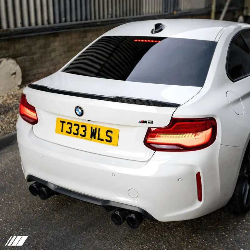 BMW M2 F87 & 2 Series F22 Carbon Fibre CS Rear Spoiler by FORM (2014-2021) FORM