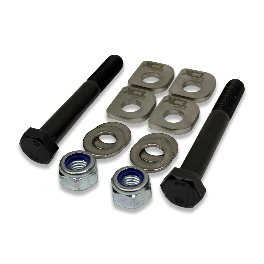 BMW M2 / M3 / M4 F8X & G8X Rear Toe Lockout Shims – Alignment Lock Kit | XC3 Engineering XC3 Engineering
