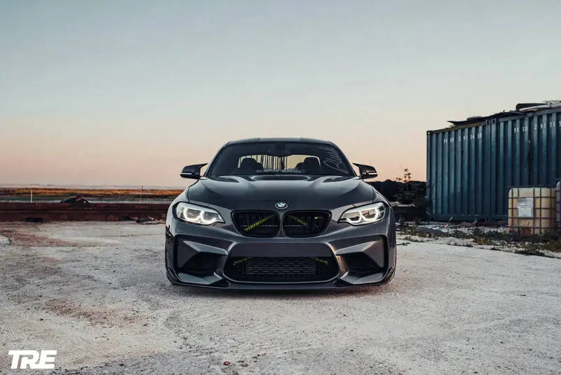 BMW M2 OG F87 Pre-Preg Carbon Fibre Front Splitter by TREVORA (2015-2018) Trevora