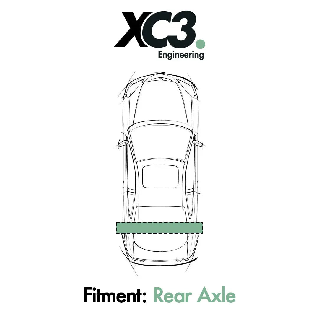 BMW M340i M440i F3X Rear Toe Lockout Shims | XC3 Engineering