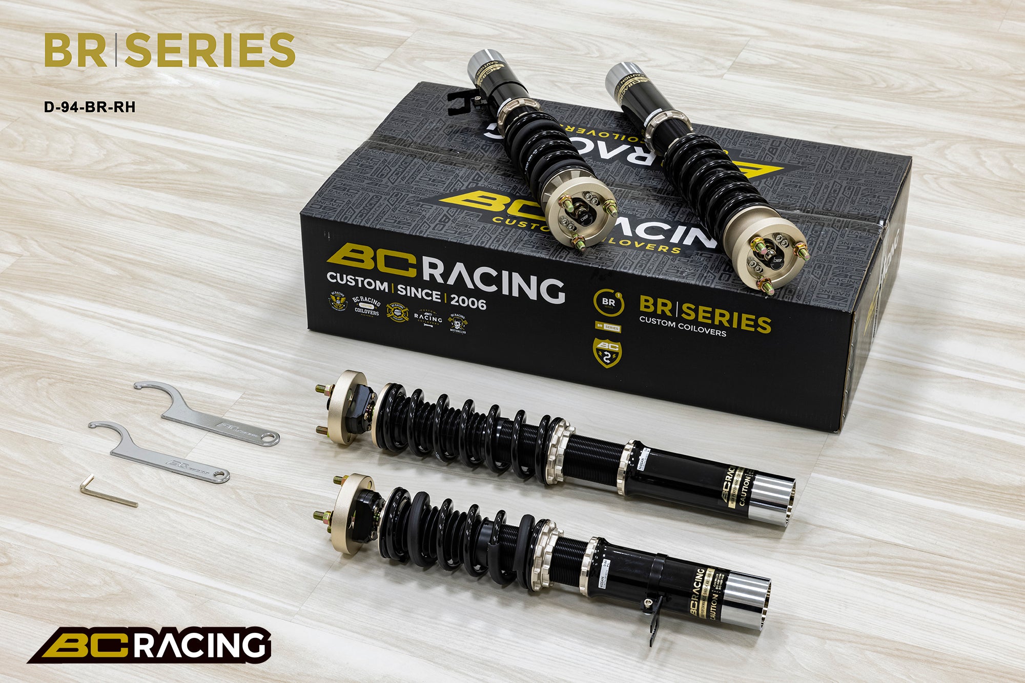 BC Racing BR Series - Nissan 240Z (1970-1973) (51mm Strut Weld In)